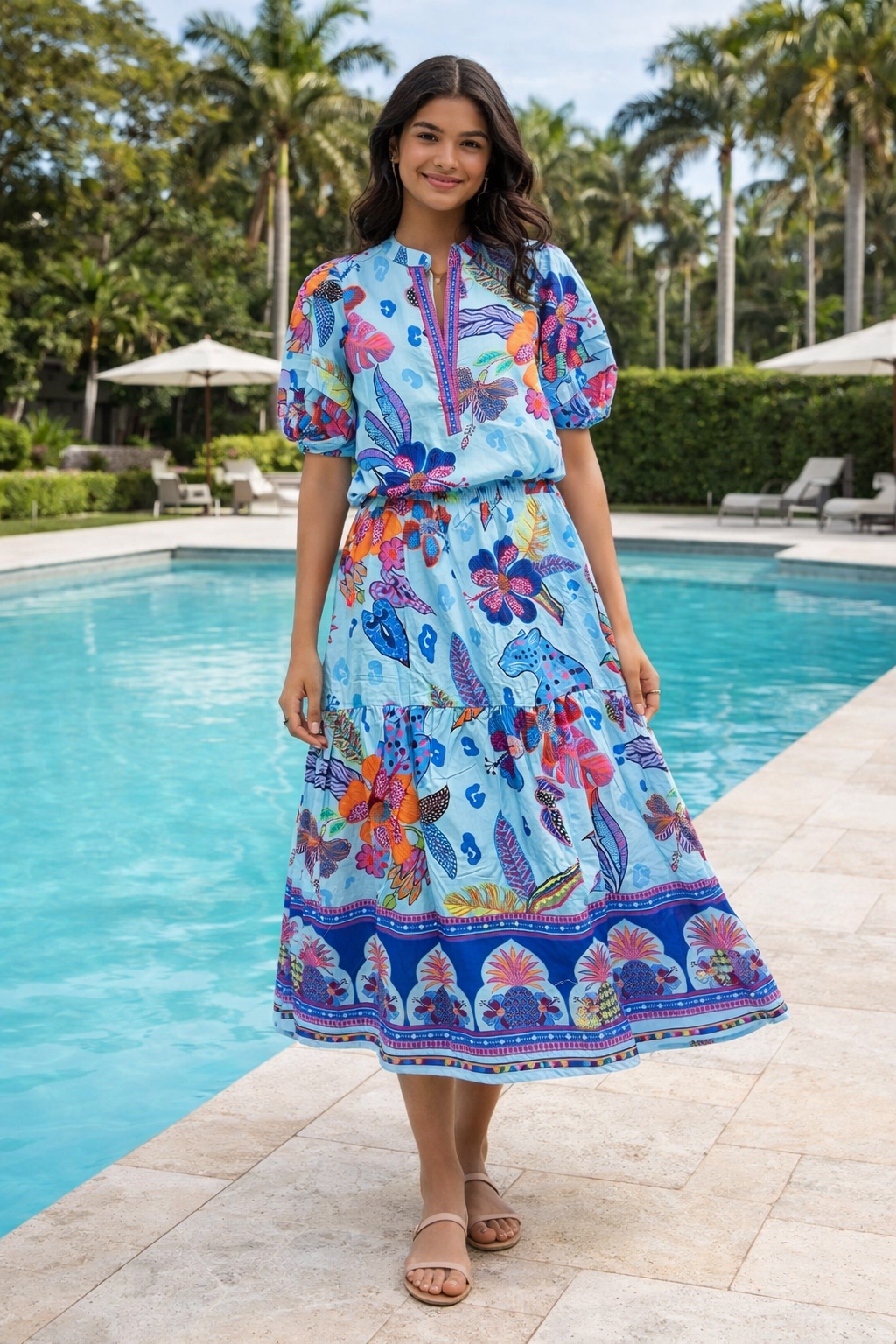 Maude Vivante Ada Skirt A Safari