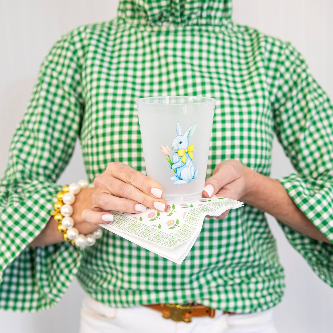 WH Hostess Striped Bunny Shatterproof Cups (8)