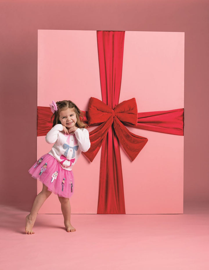 Mud Pie Dark Pink Nutcracker TuTu