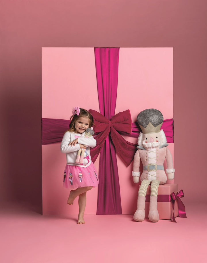 Mud Pie Dark Pink Nutcracker TuTu