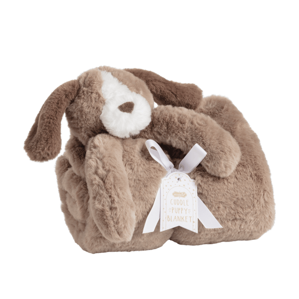 Mud Pie Puppy Plush Blanket