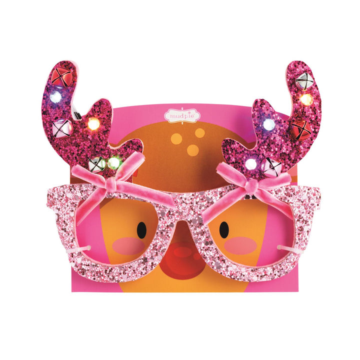 Mud Pie LED Reindeer Glasses