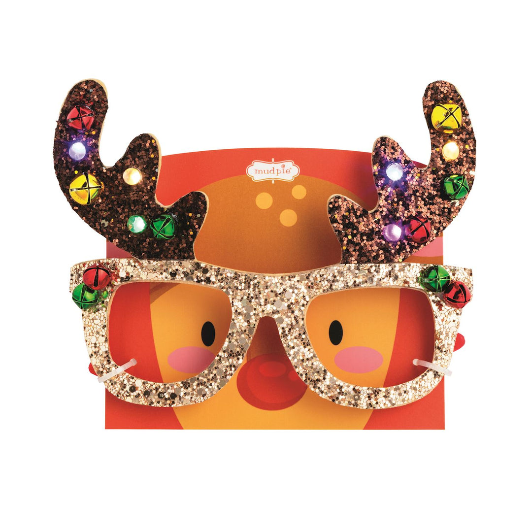 Mud Pie LED Reindeer Glasses