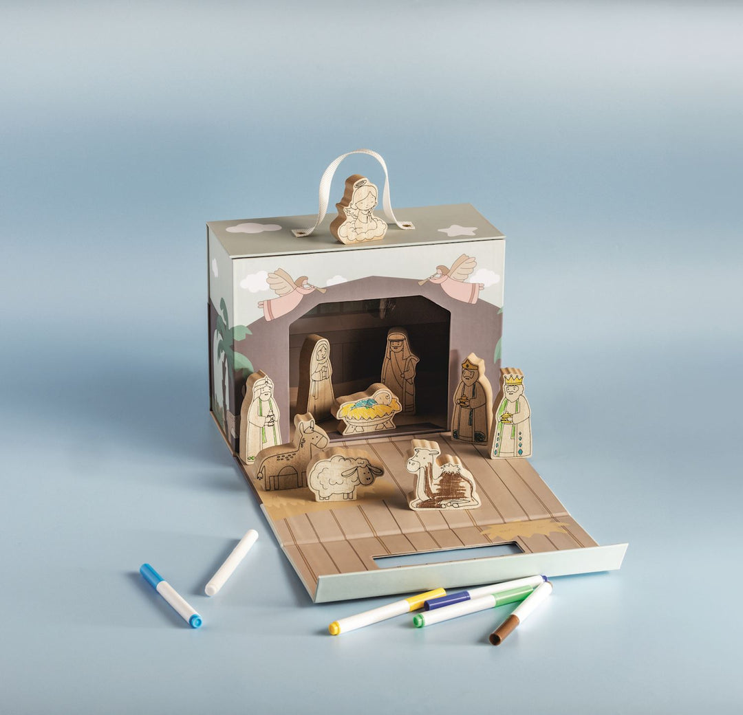 Mud Pie My Nativity Playset Suitcase