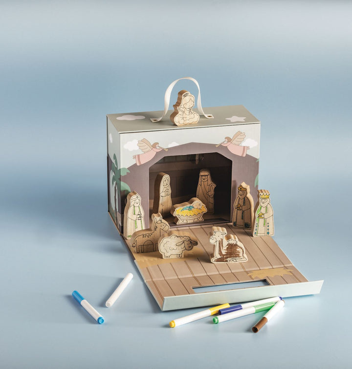 Mud Pie My Nativity Playset Suitcase