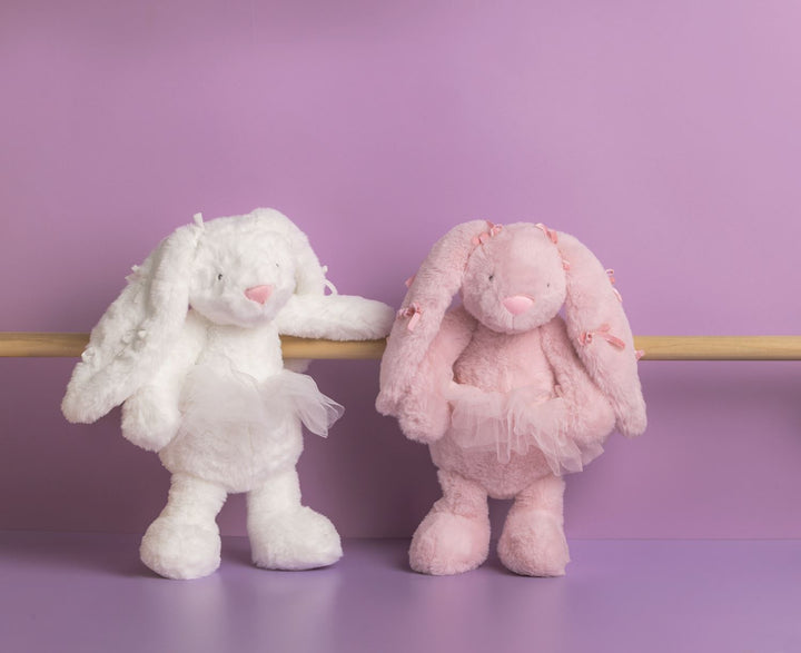 Mud Pie Bow Bunny Plush