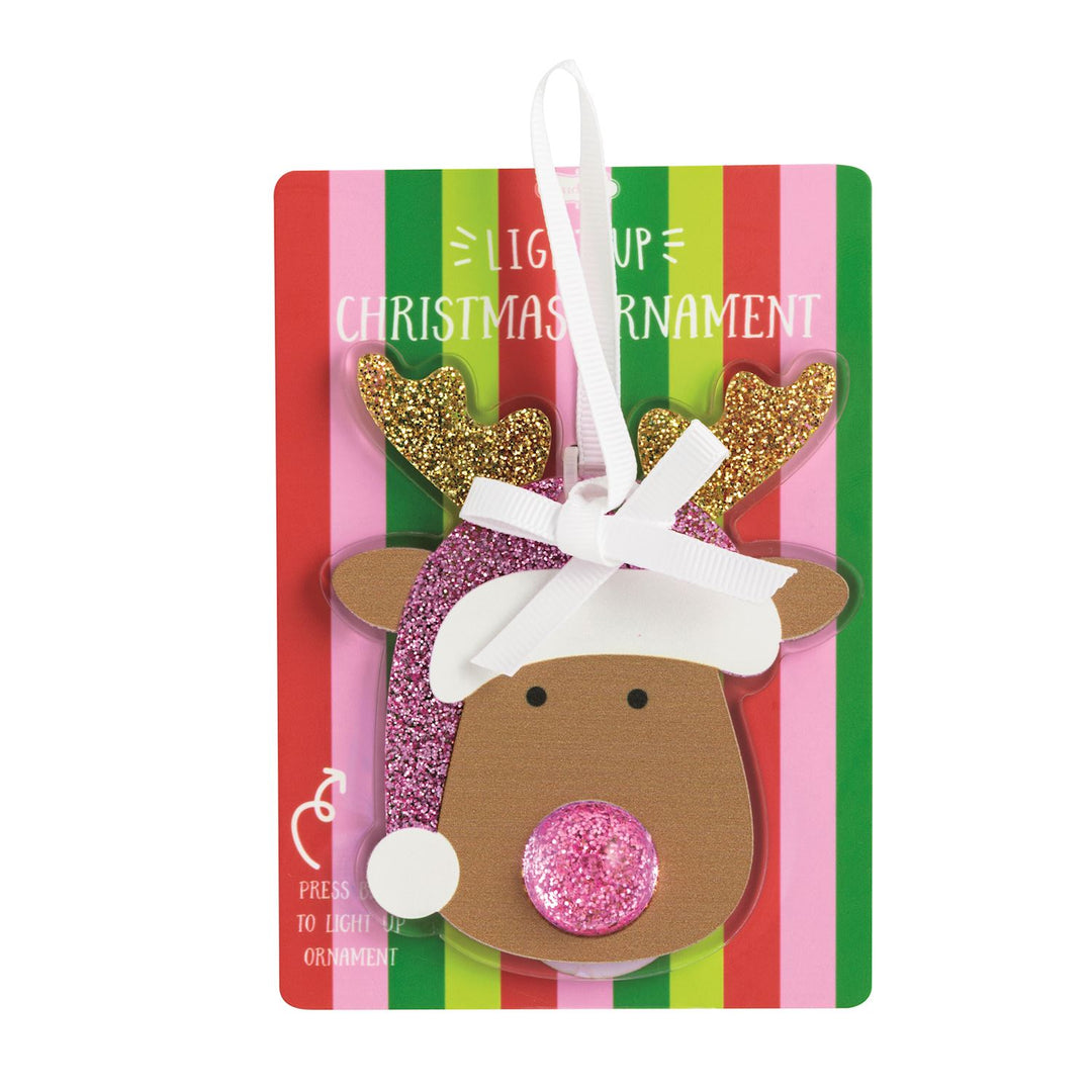 Mud Pie Deer LED Acrylic Ornament