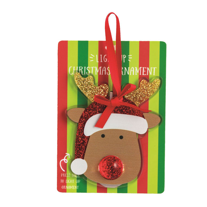 Mud Pie Deer LED Acrylic Ornament