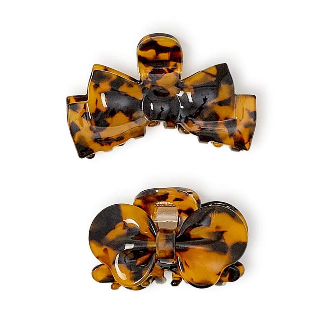 Two's Company Tortoise Claw Clip Set/2