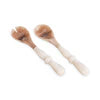 Beatriz Ball Resin Alabaster Salad Servers