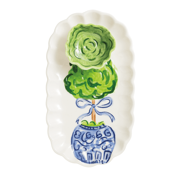 Mud Pie- Topiary Tray Tidbit Set