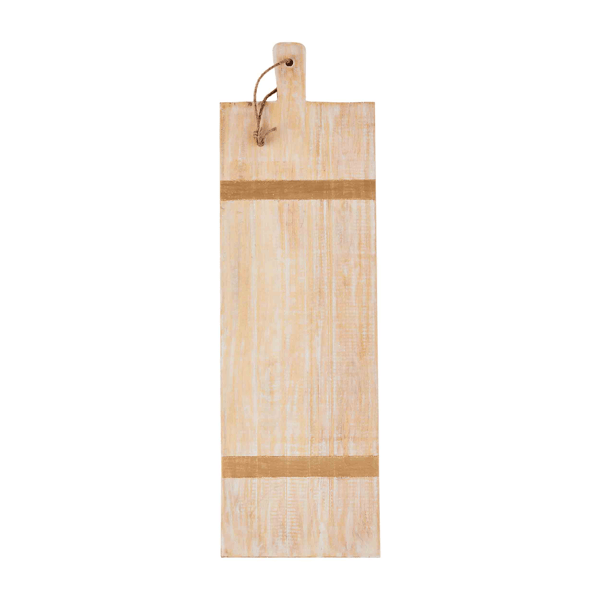 Mud Pie- Gold Strapped Boards