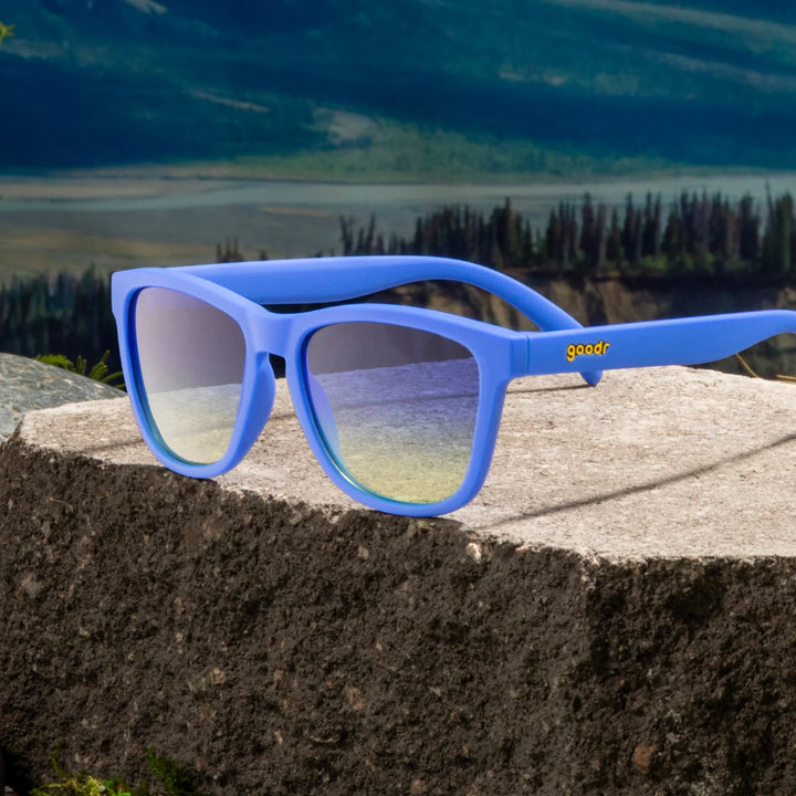 Goodr Sunglasses- Blue lobsters scuba