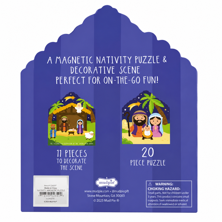 Mud Pie- Magnetic Nativity Puzzle