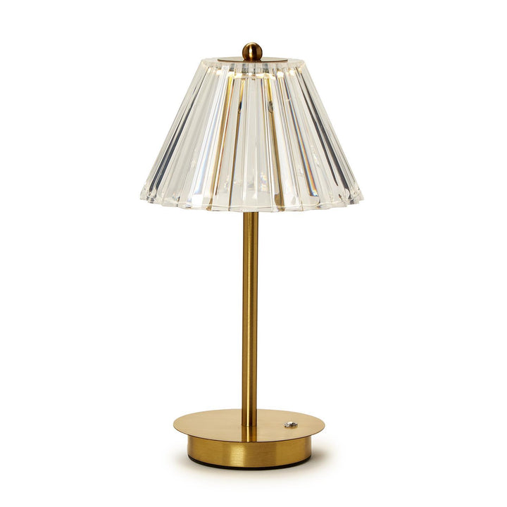 Two's Company Cordless lamp w/Acrylic shade