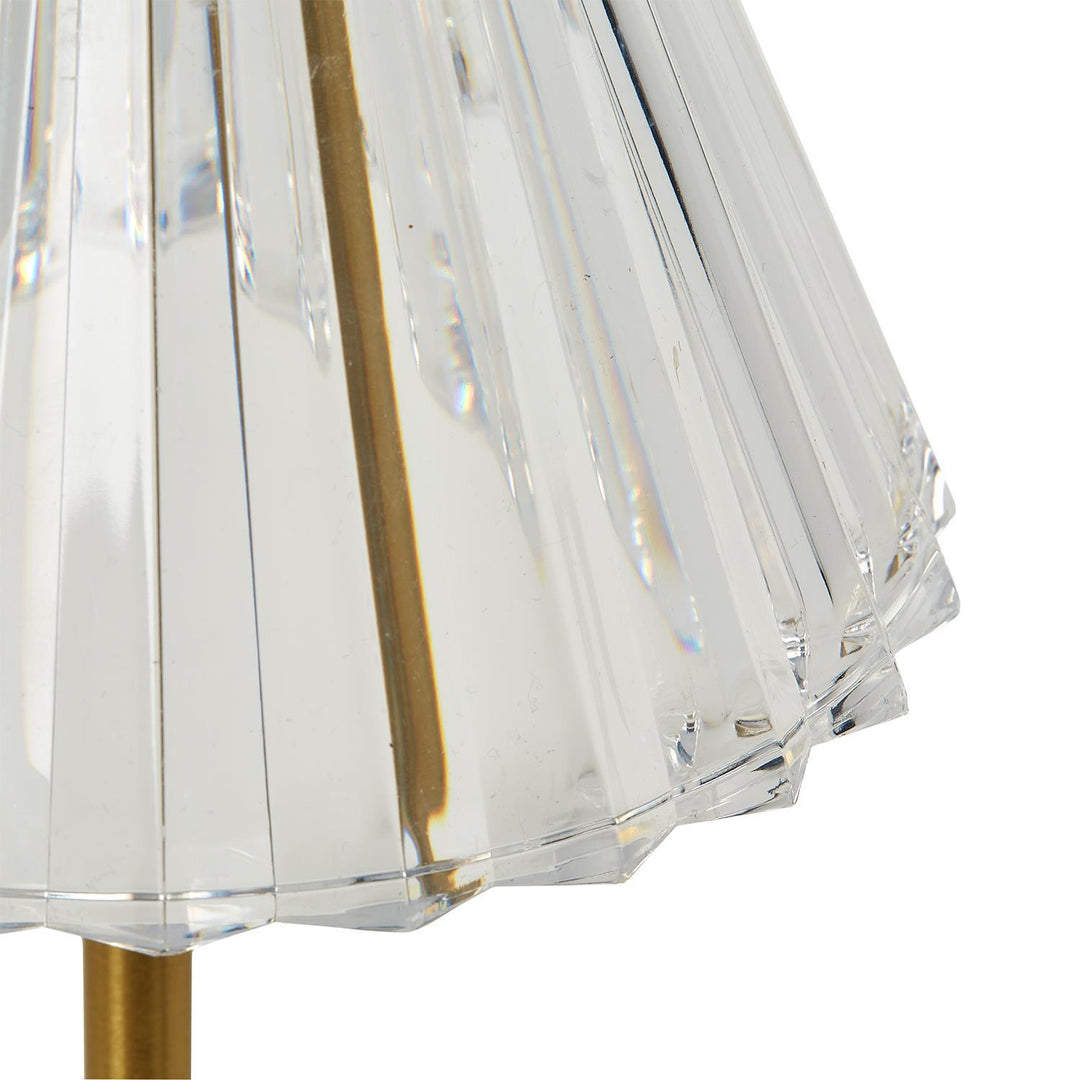 Two's Company Cordless lamp w/Acrylic shade
