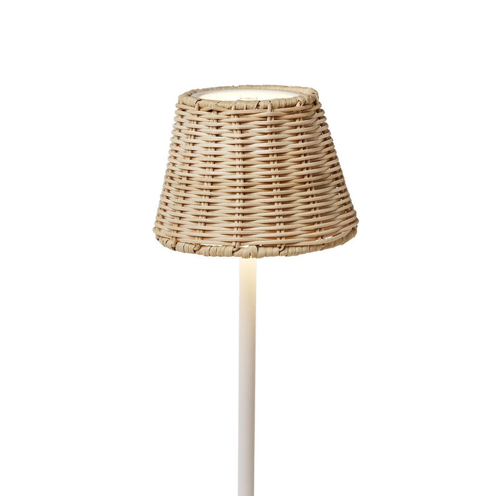 Two's Company- Rattan Lamp Shade