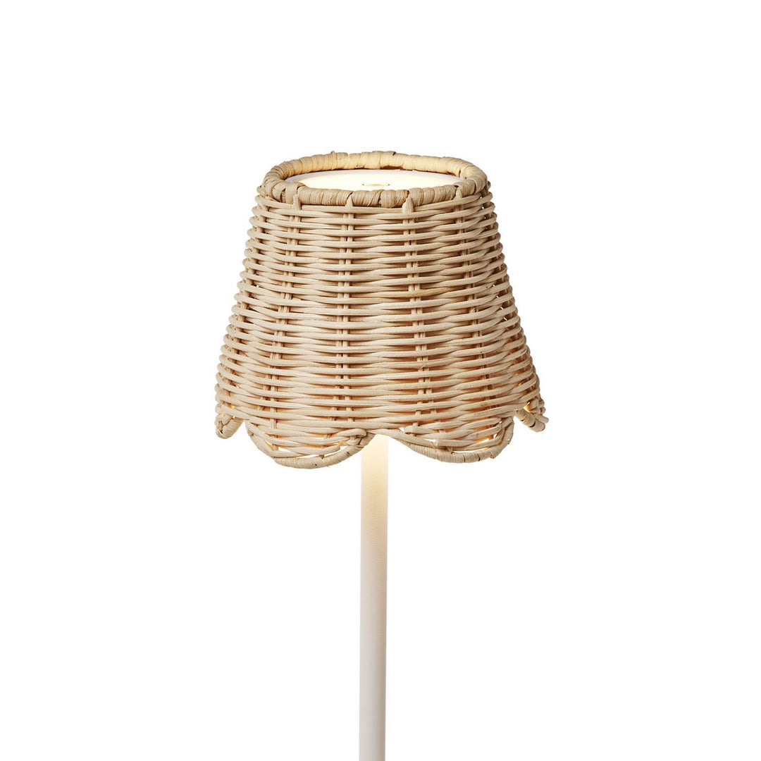 Two's Company- Rattan Lamp Shade