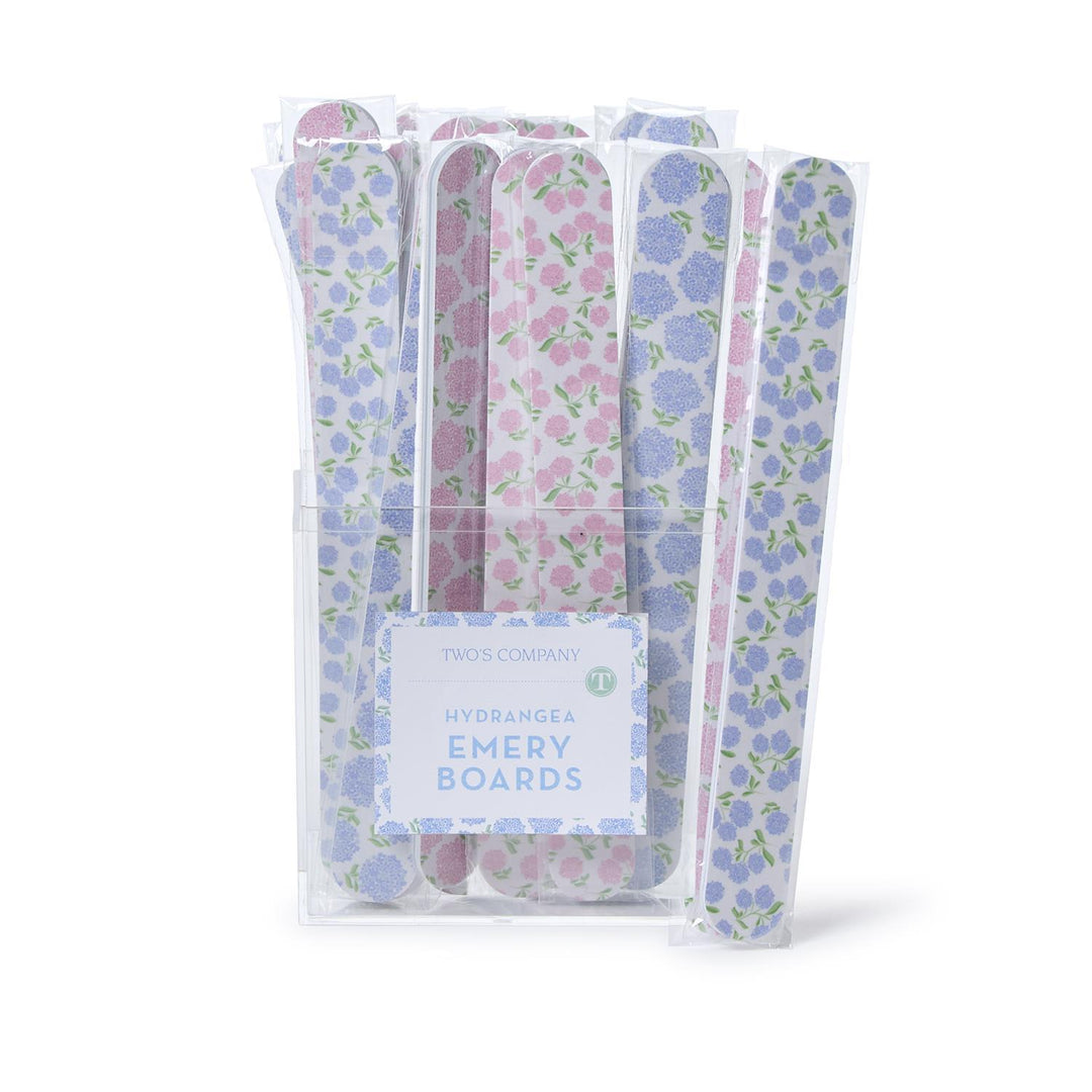 Two's Company Hydrangea Emory Board