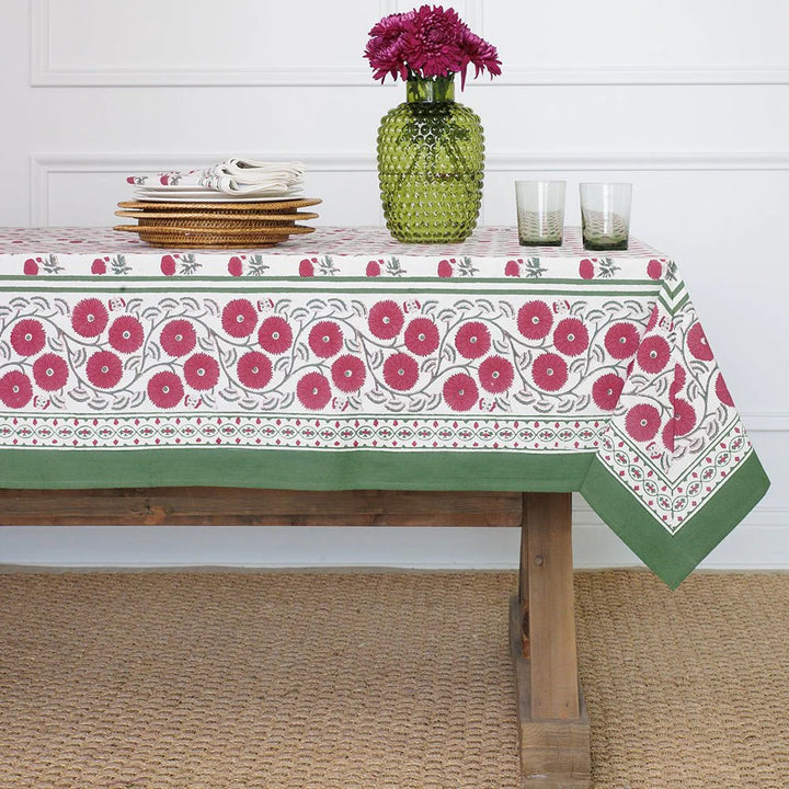 Gaya Rose Tablecloth 60" x 140"