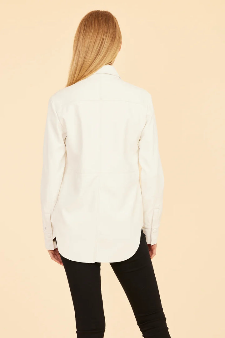 Dolce Cabo-Vegan Leather Shirt