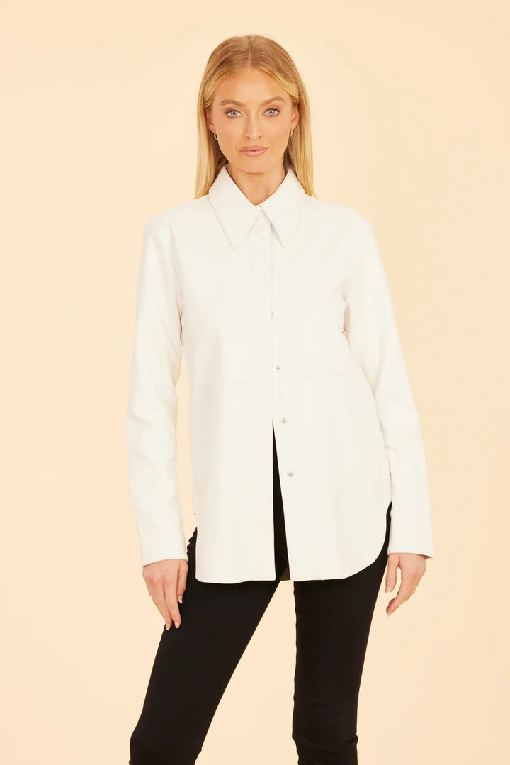 Dolce Cabo-Vegan Leather Shirt