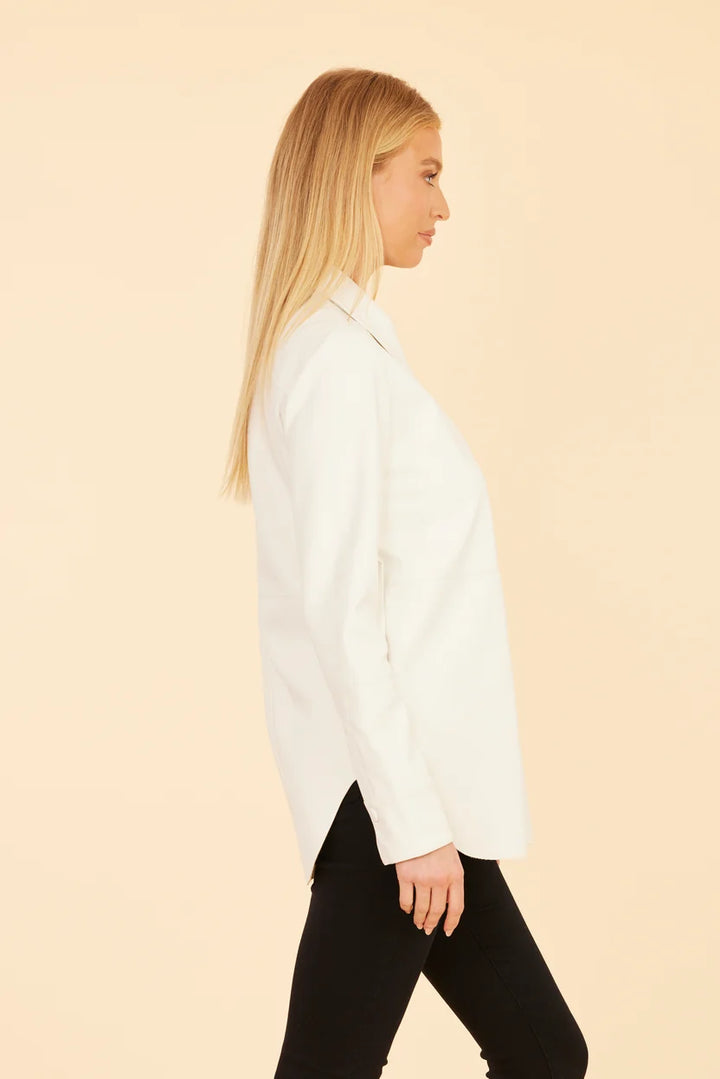 Dolce Cabo-Vegan Leather Shirt