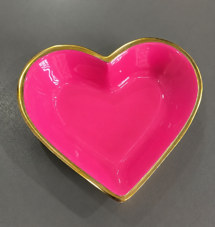 India Handicraft- Heart Dish