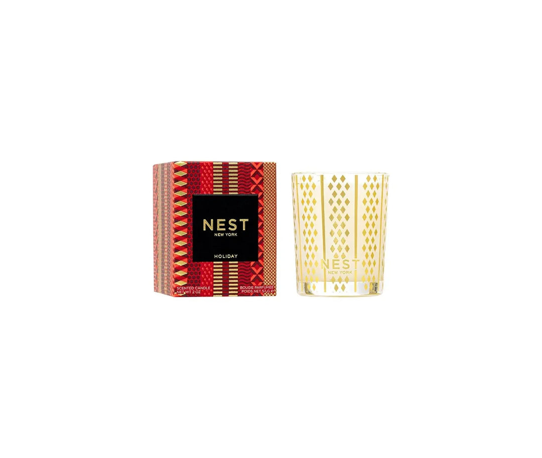 Nest-Votive Candle Holiday