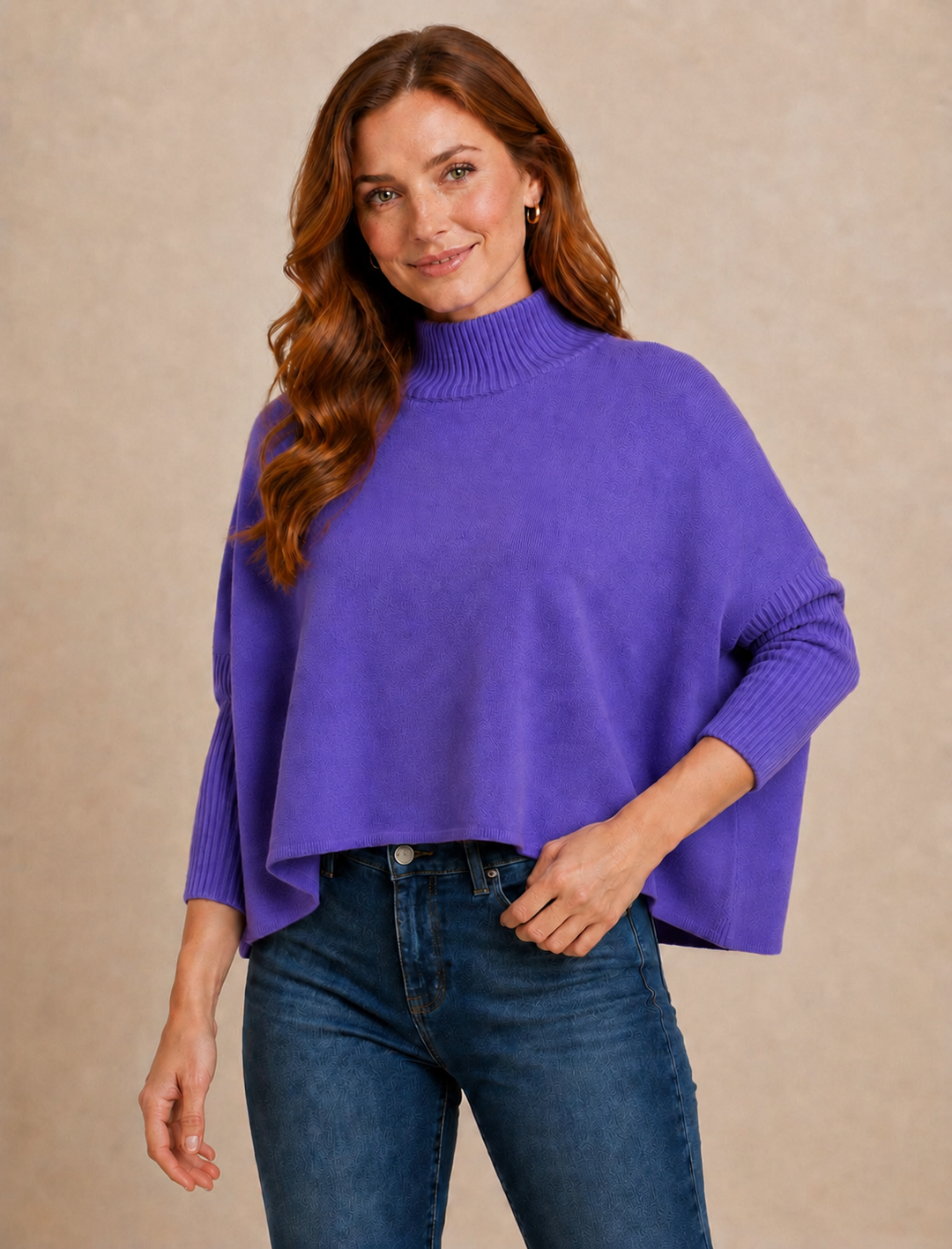 Kerisma Aja Sweater Begonia Purple
