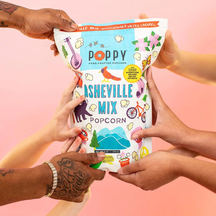 Poppy Handcrafted Popcorn Asheville Mix