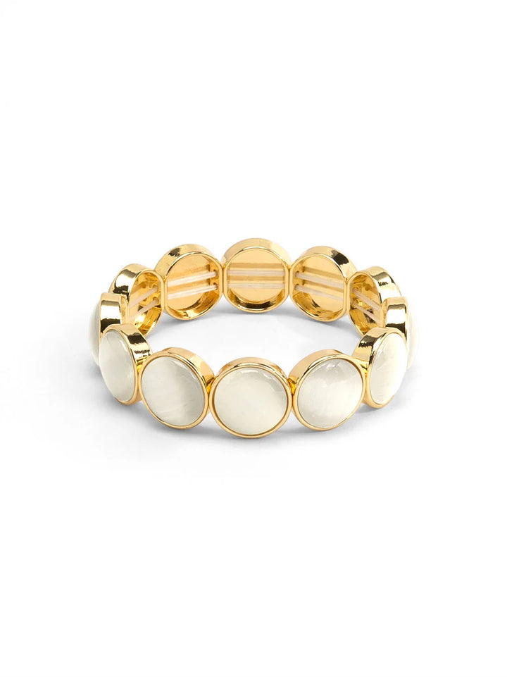 Zenzii Cat Eye Large Stretch Bracelet