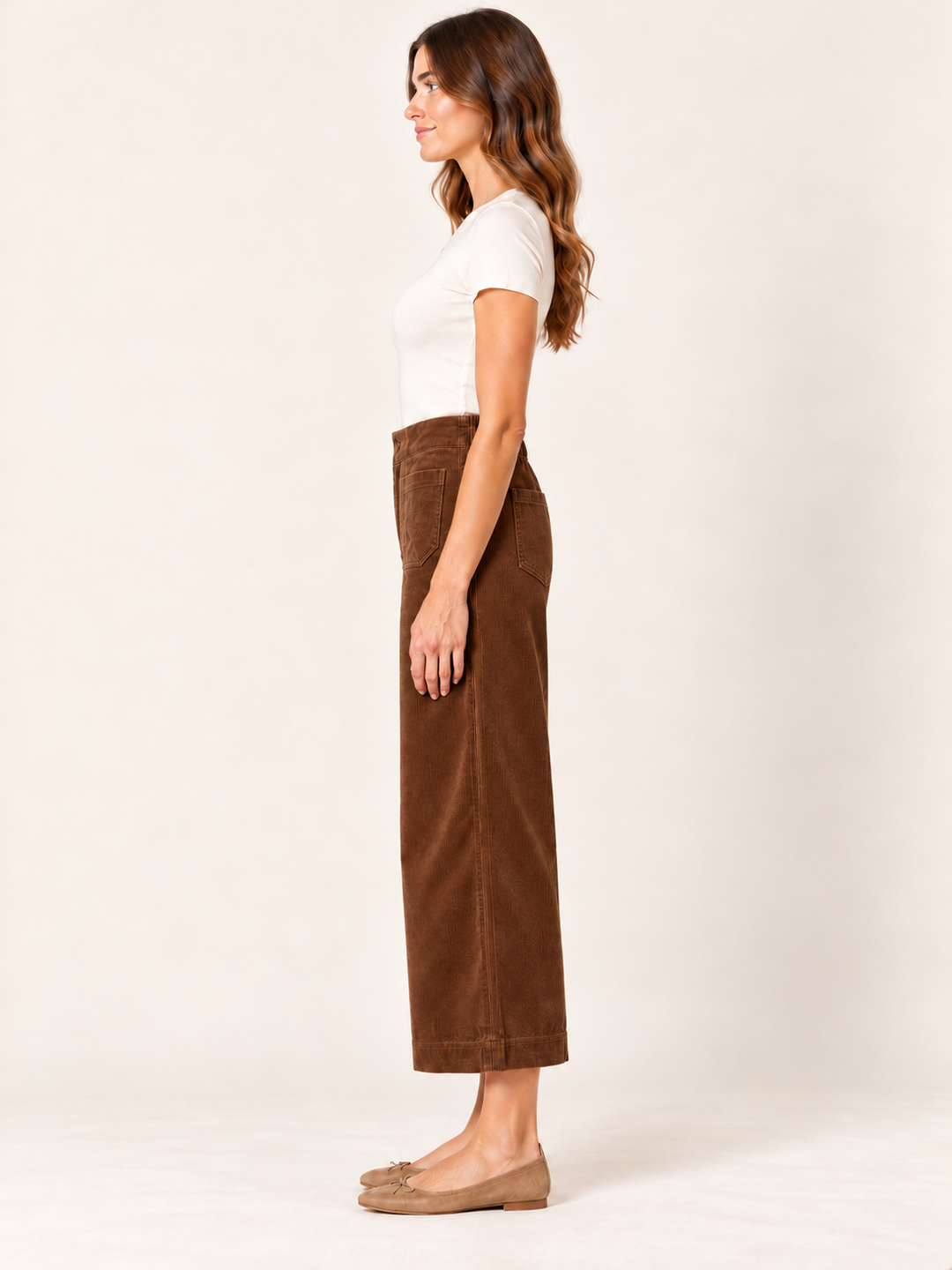 Jodifl Brown Corduroy Pants