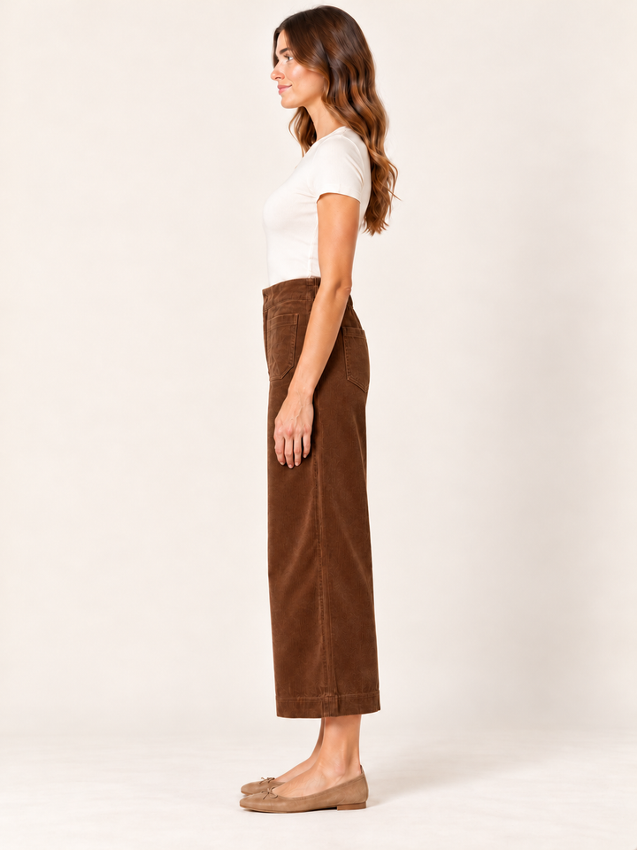 Jodifl Brown Corduroy Pants