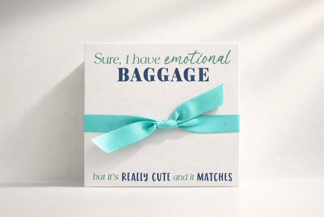 Rosanne Beck Luxe Mini Notepad Emotional Baggage