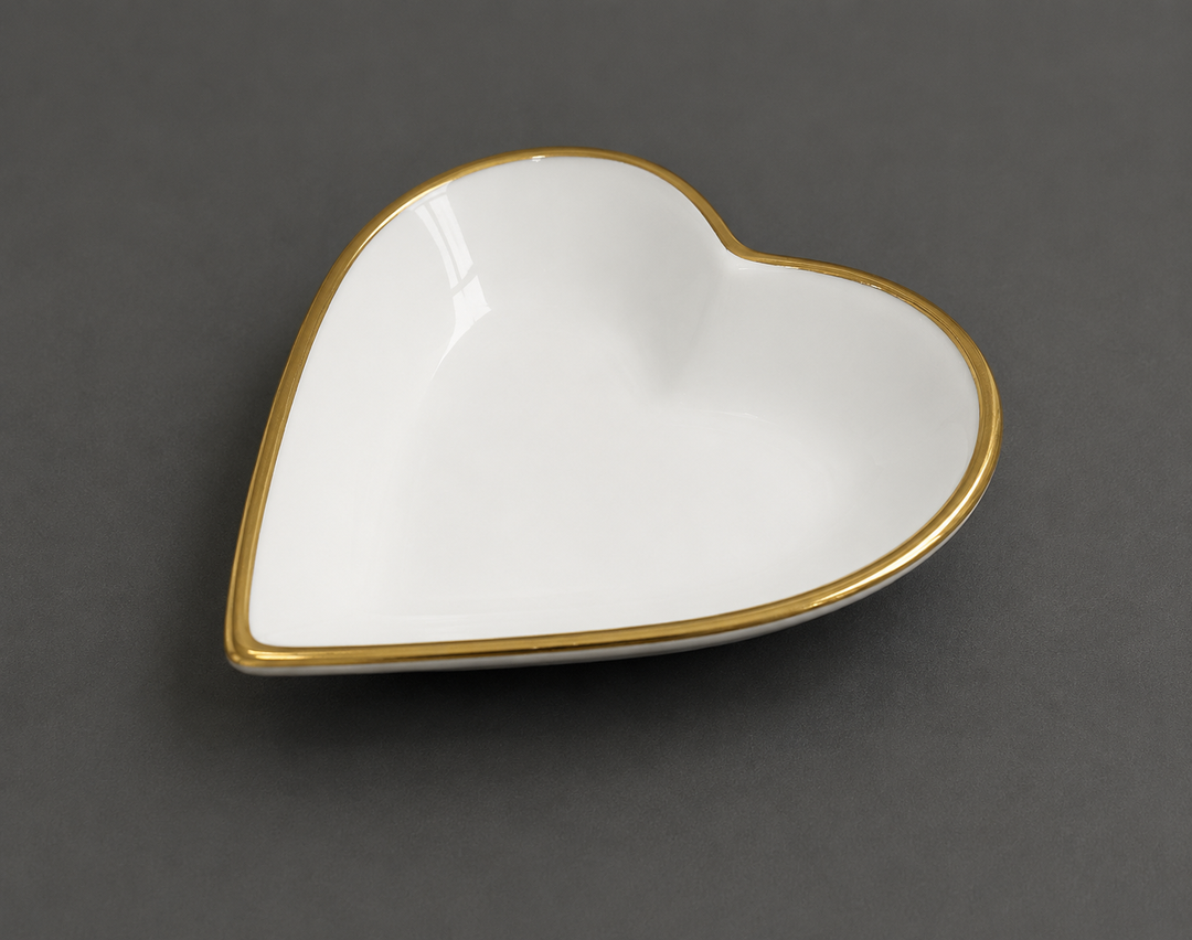 India Handicraft- Heart Dish