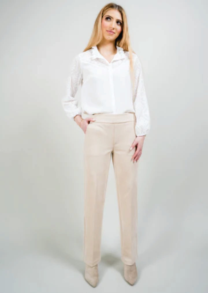 Lisette Elena Suede Pant 30”