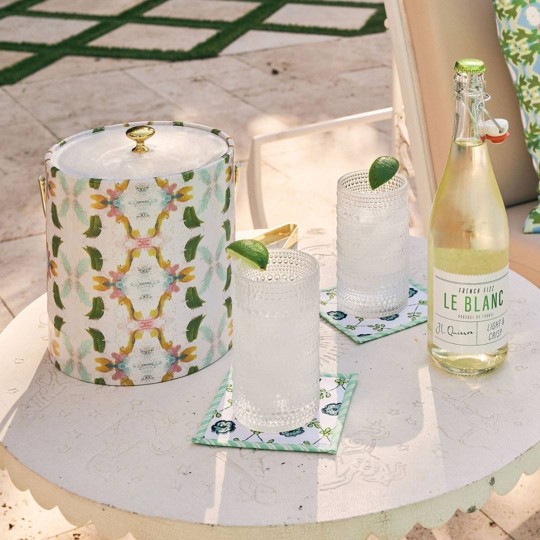 Laura Park Ice Bucket - Dogwood