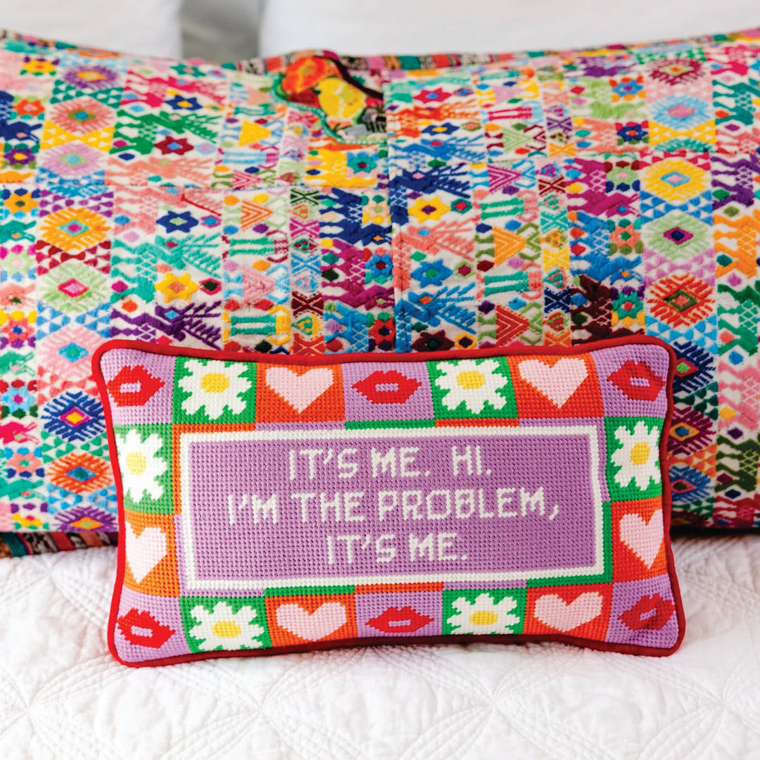 Furbish Needlepoint Pillow