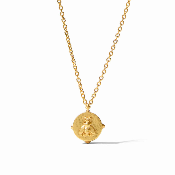 Julie Vos Honeybee Solitaire Necklace