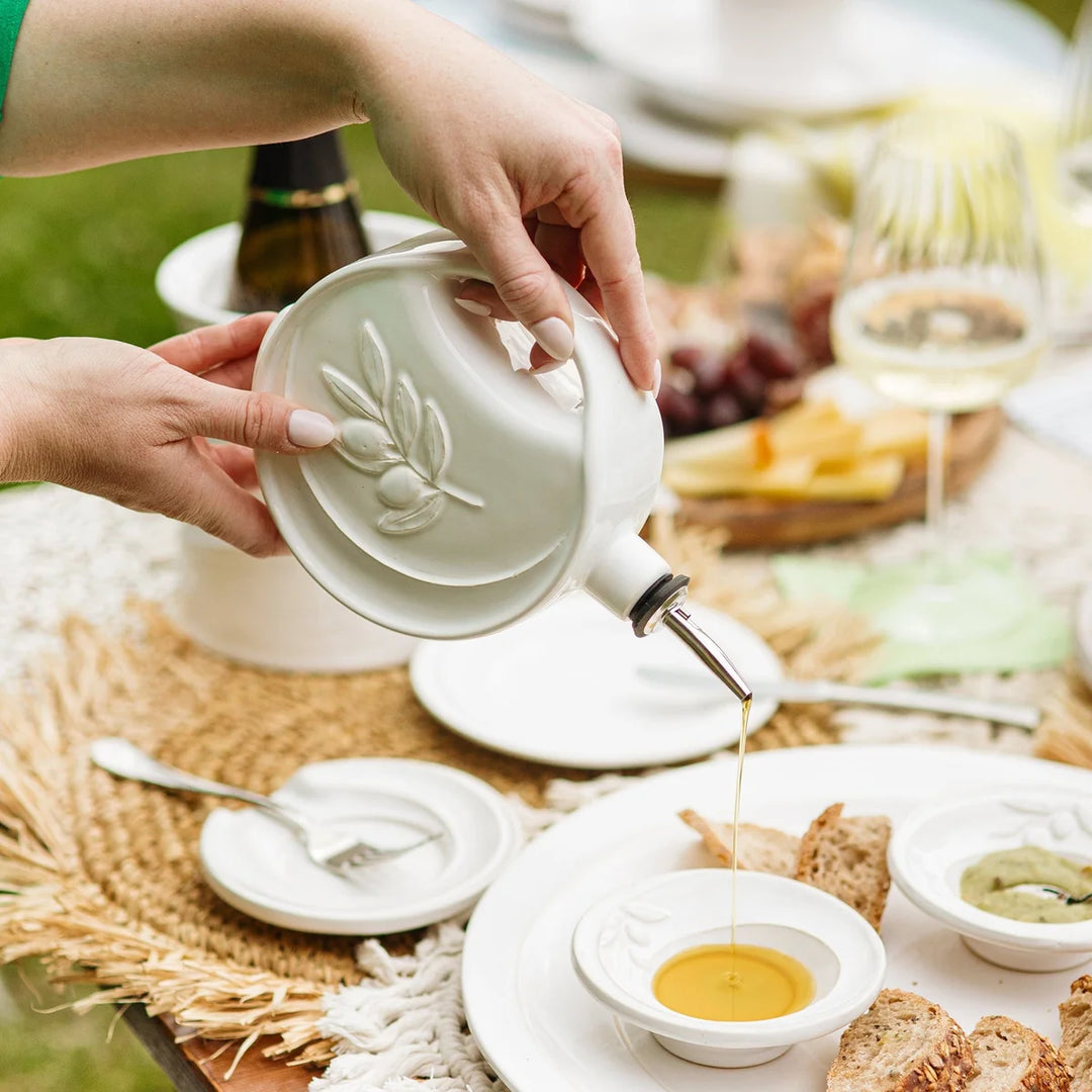 Vietri-Luna Olive Oil Bottle