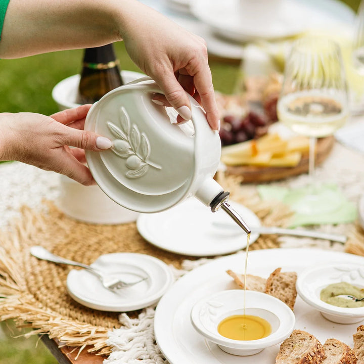 Vietri-Luna Olive Oil Bottle