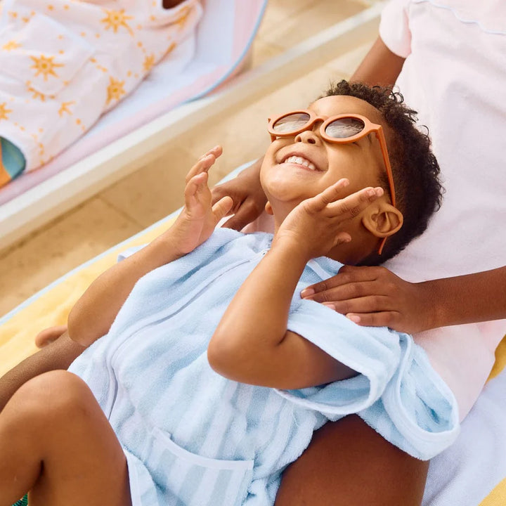 Weezie - Youth Coverup Blue Stripe