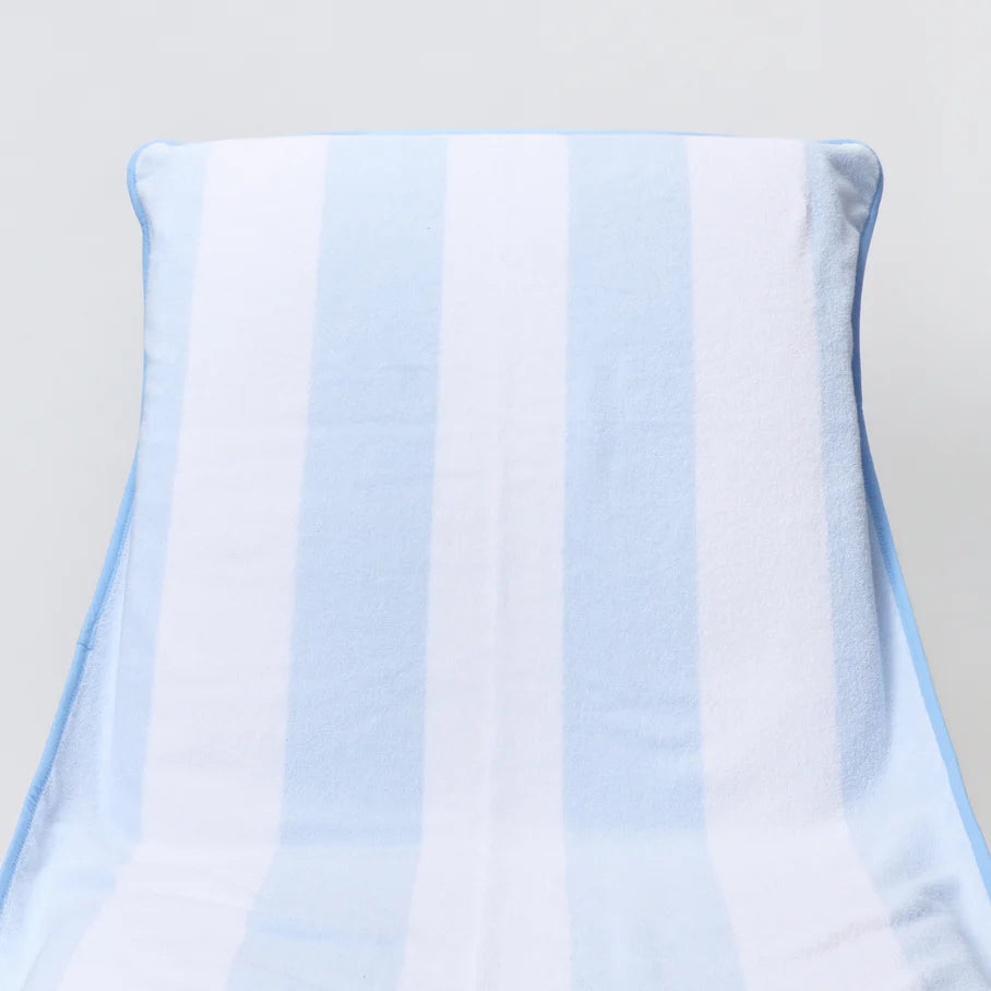 Weezie Striped Beach Chair Cover