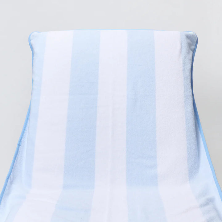 Weezie Striped Beach Chair Cover