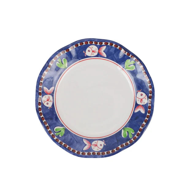 Vietri- Melamine Campagna Pesce Salad Plate