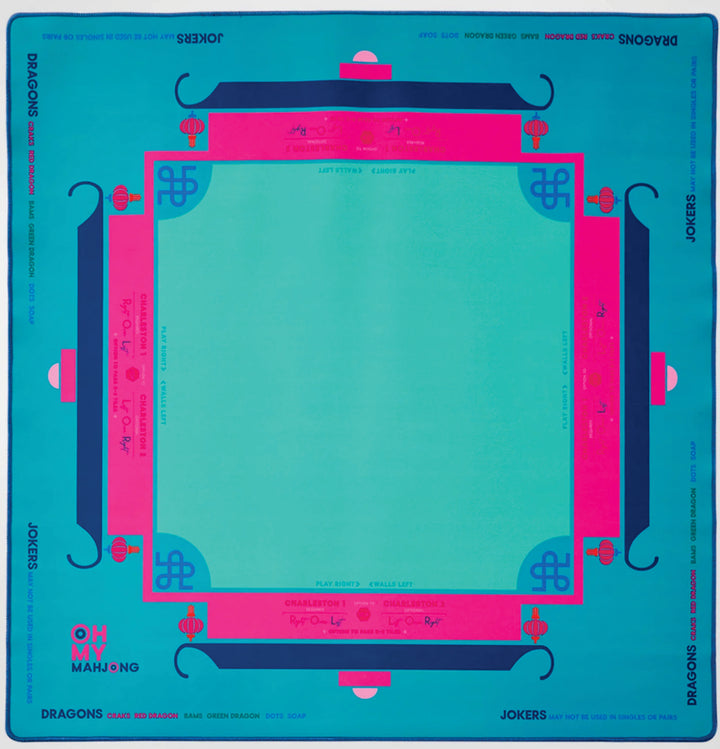 Oh My Mahjong-Mahjong Mat