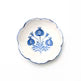Pomegranate Trio Sketch Cobalt Blue Small Serving Bowl