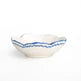 Pomegranate Trio Sketch Cobalt Blue Small Serving Bowl