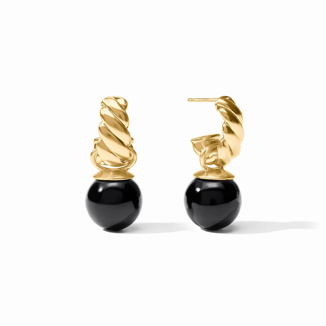 Julie Vos Ravello Hoop & Charm Earring